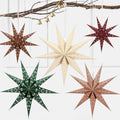 3D Paper Lantern 24 inch Hollow Star C48312
