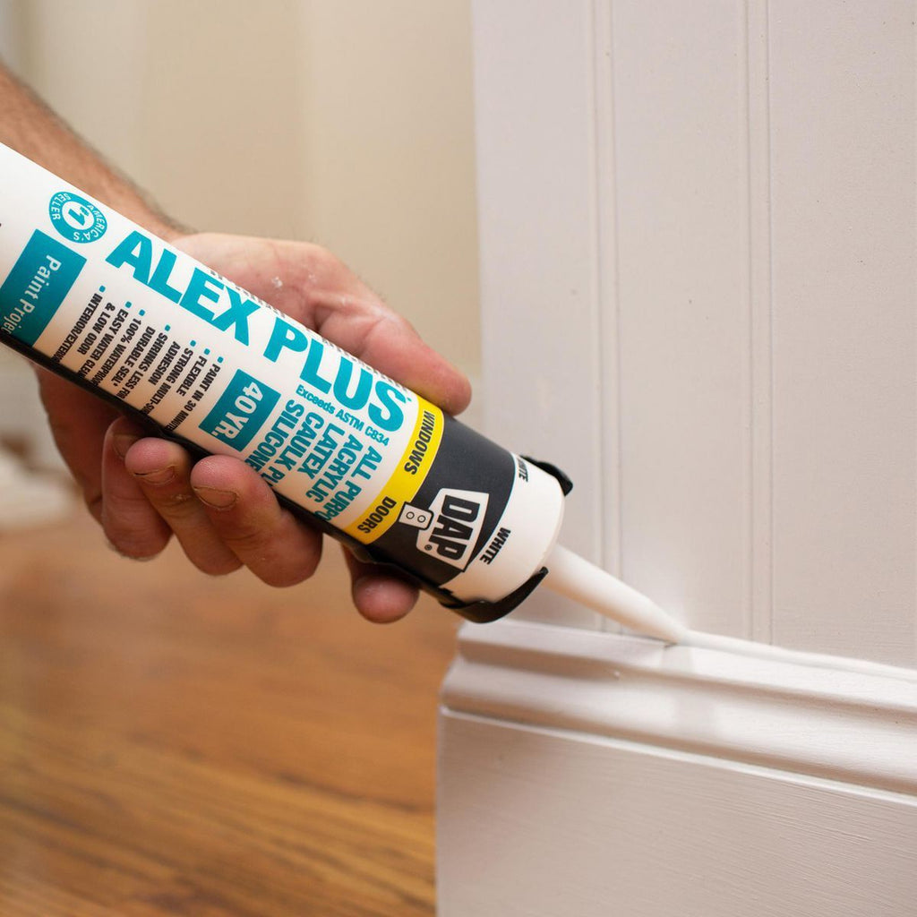 White Acrylic Latex Silicone Caulk E882500