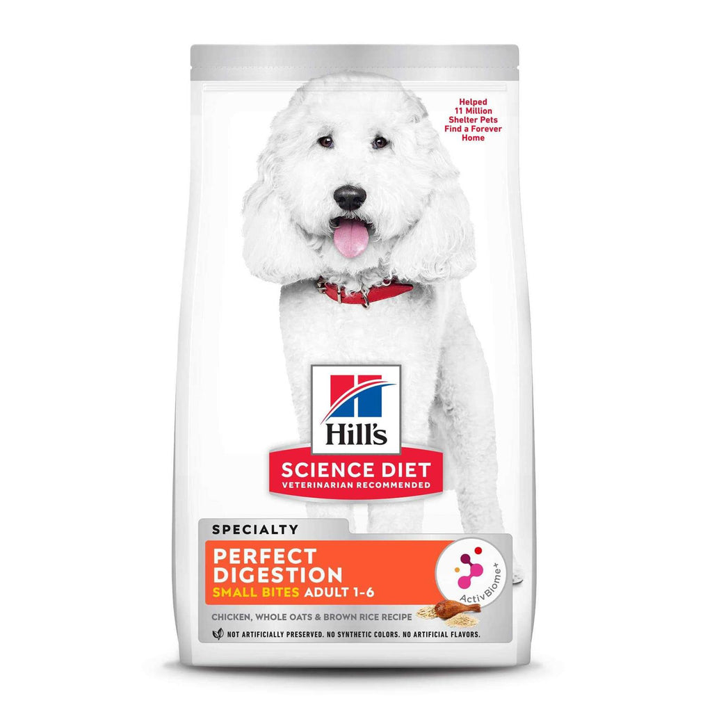 Adult Perfect Digestion Small Bites Chicken Dry Dog Food O8437