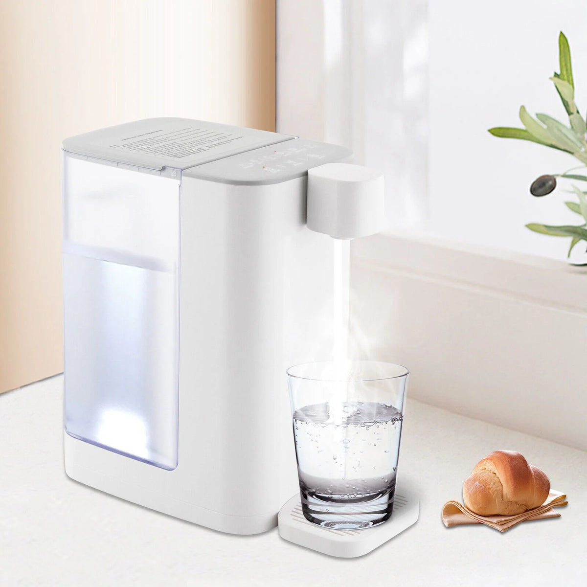 3L White Electric Kettle C30991