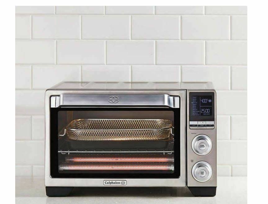 Quartz Heat Countertop Toaster Oven with Air Fry, 0.88 Cu. ft G6410