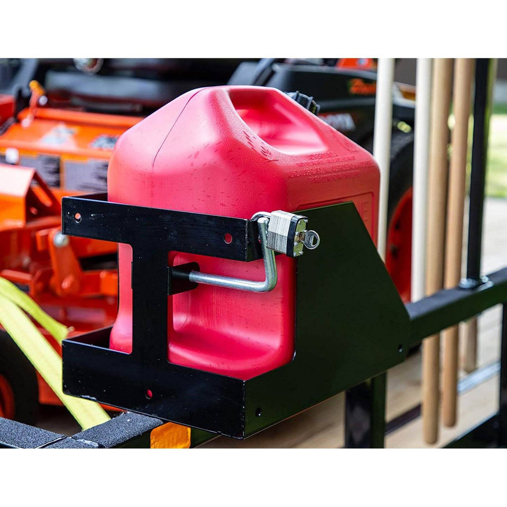Locking GAS Can Rack O348