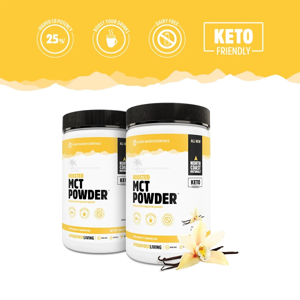 Unflavored MCT Powder 10.5 Oz Q588
