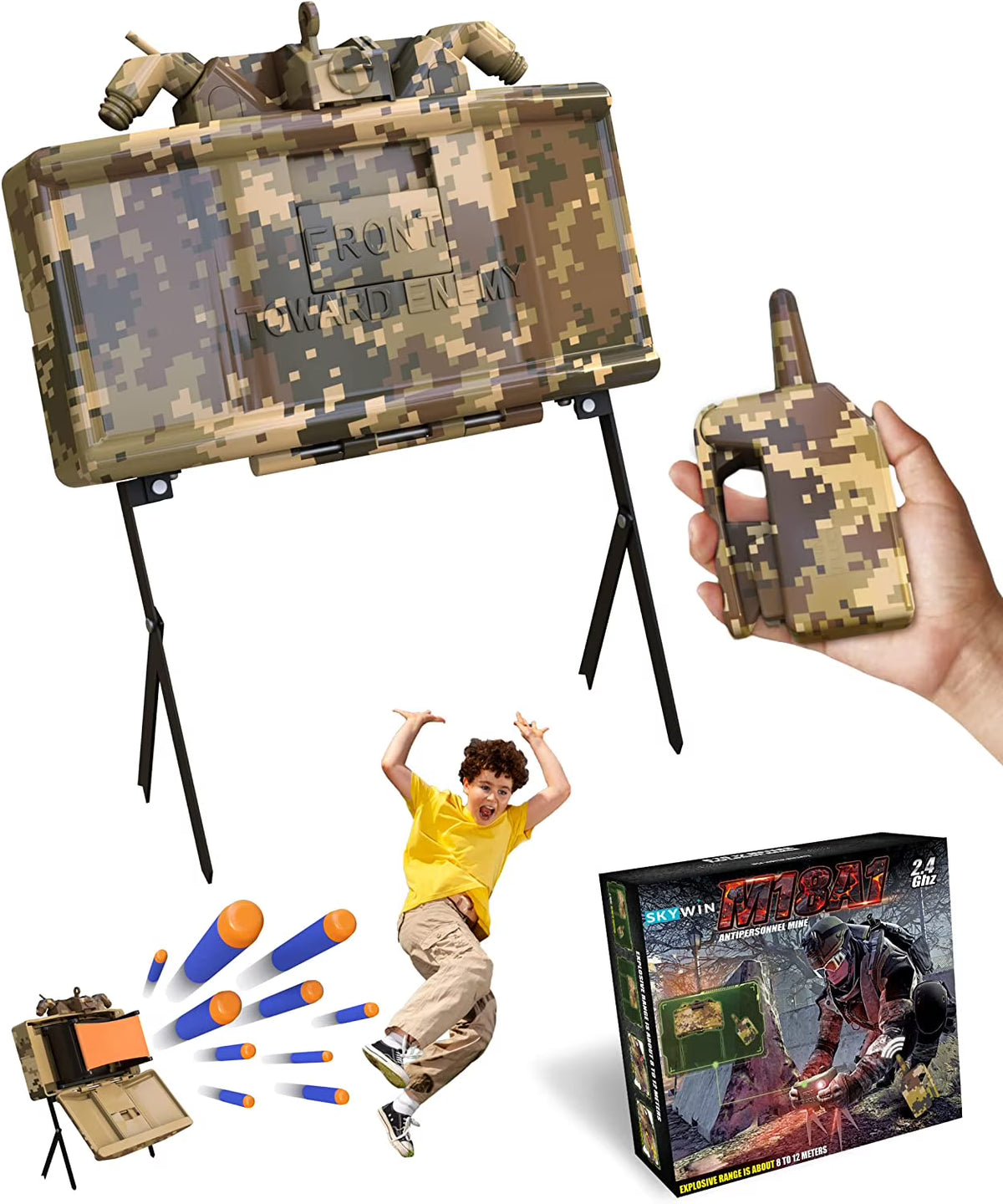 Brown Plastic Claymore Toy, 1 Pack D64184