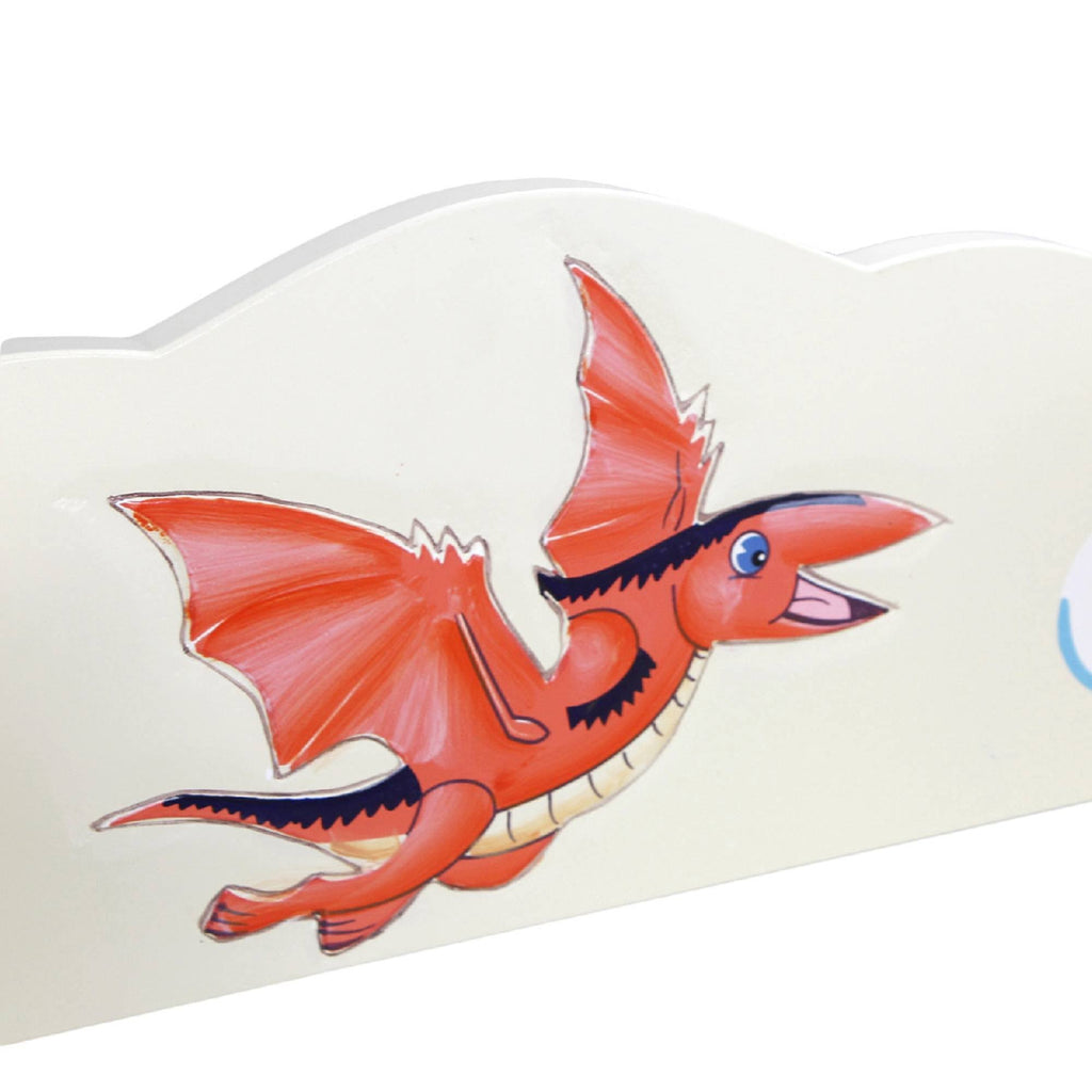 Dinosaur Kingdom Bookcase with 3 Shelves and Drawer O52084