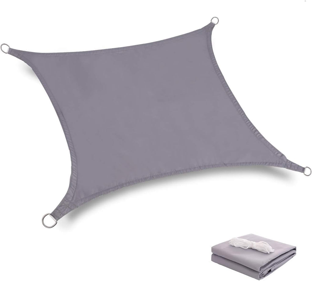 Blue Rectangle Sun Shade Sail 10' x 13' R912