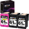 Remanufactured Ink Cartridges Combo Pack (2 Black + 1 Tri-Color) T4347
