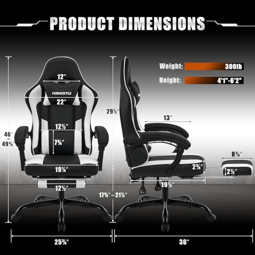 Green PU Leather Ergonomic Gaming Chair G8446