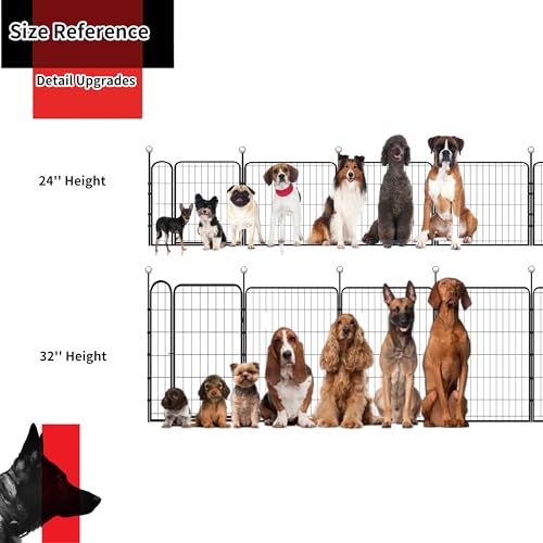 Heavy Duty Dog Playpen 36'' High 12 Panels S921
