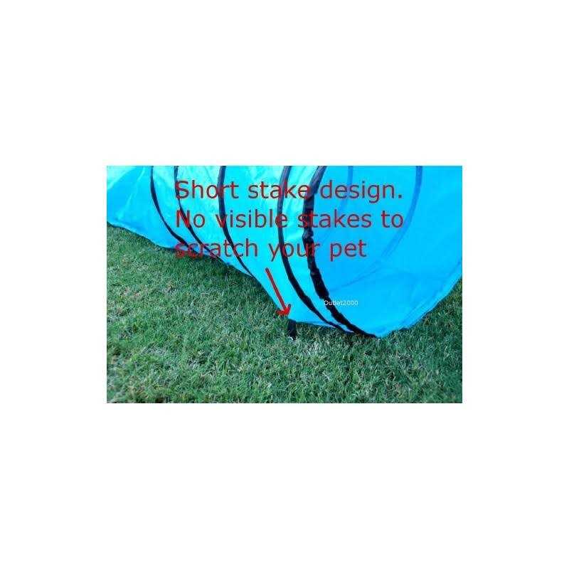 18 Ft Dog Agility Training Open Tunnel R51157