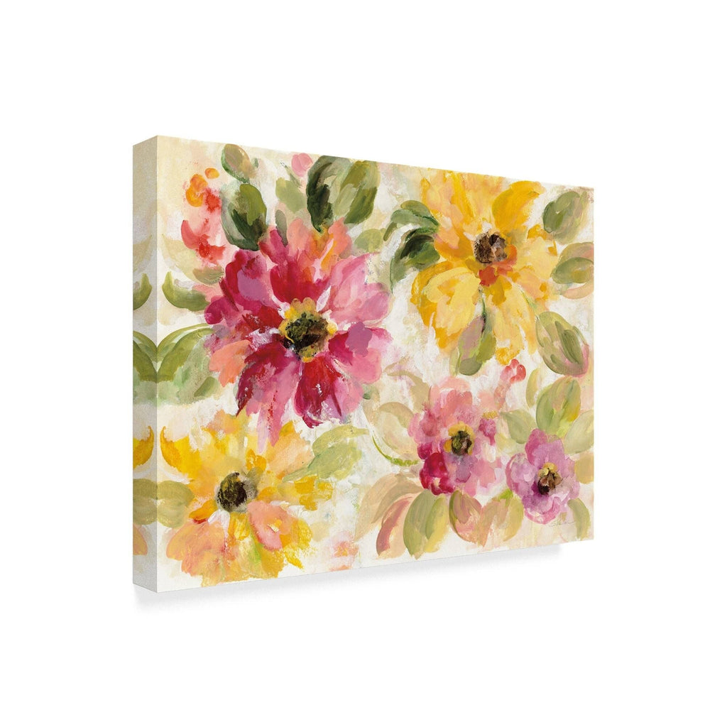 Floral Radiance Canvas Art 24x32 U63941