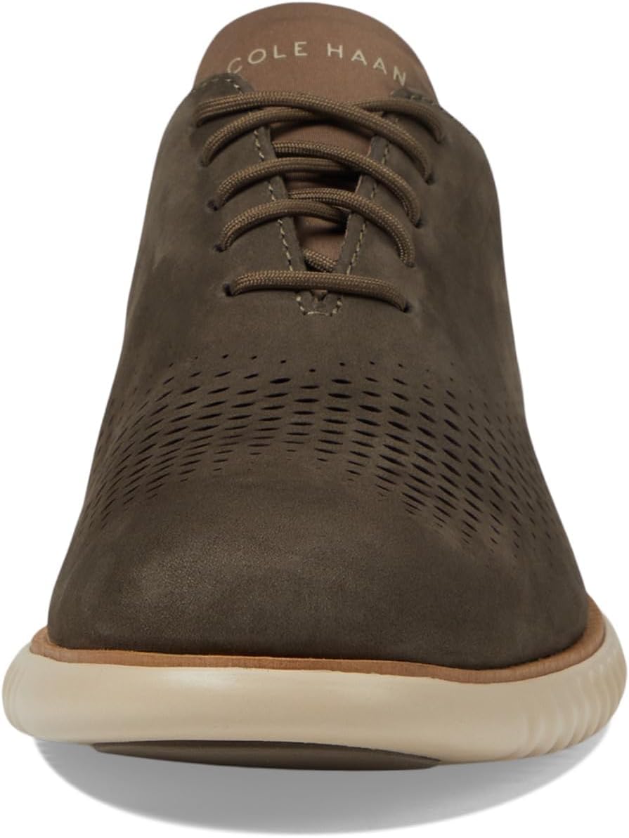 Deep Olive Nubuck/Oat Oxford Shoes J1038