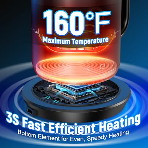 14 Oz Rechargeable Self Heating Coffee Mug J144942