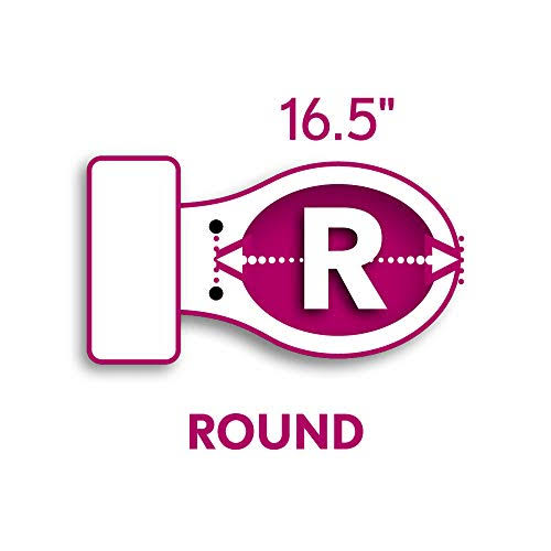 Round Plastic Toilet Seat Biscuit/Linen E5099