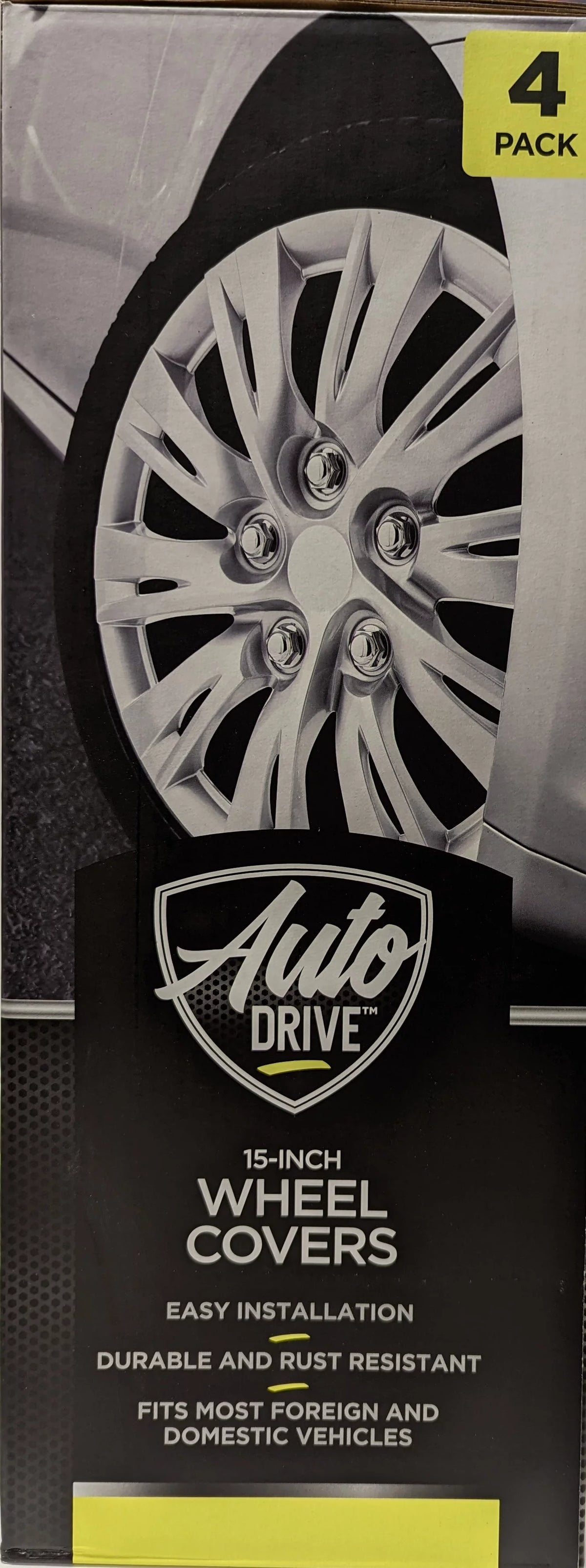 15-inch Wheel Cover Silver Alloy Finish U270706