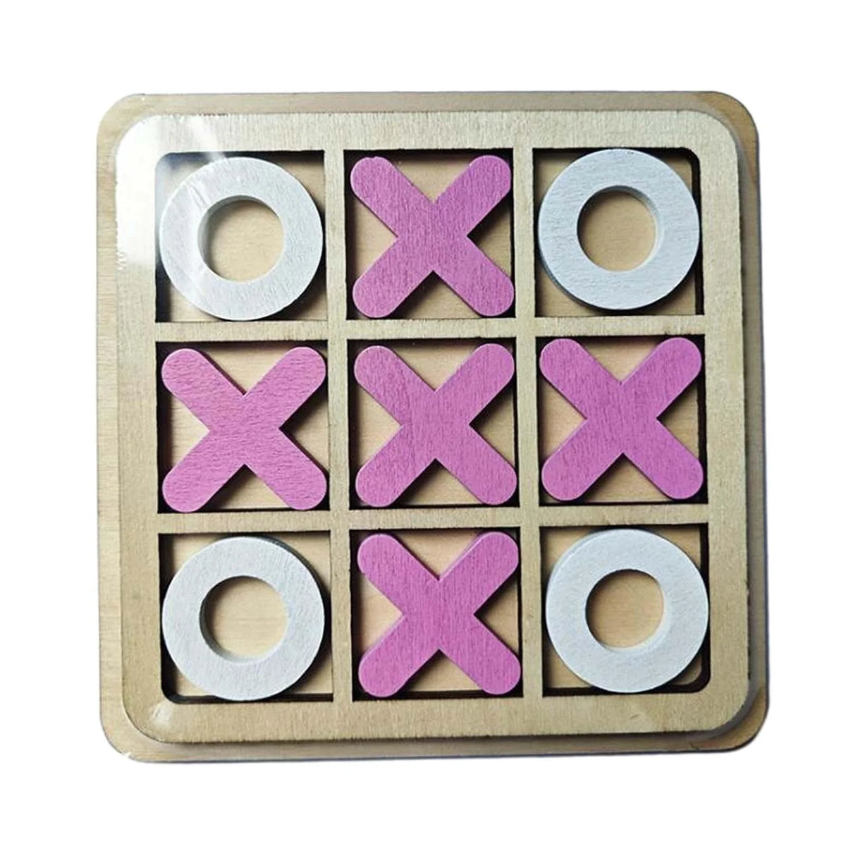 Tic Tac Toe Puzzle Game XO Chess Board Game J254
