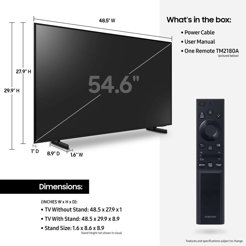55 Class 4K Crystal UHD LED Smart TV with HDR U8261