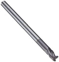 Solid Carbide 3 Flute Corner Radius End Mill with TiAlN Finish U901268