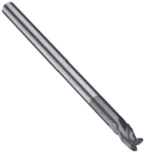 Solid Carbide 3 Flute Corner Radius End Mill with TiAlN Finish U901268