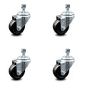 Swivel Caster Set of 4 with 3.5x22 Wheels S2963