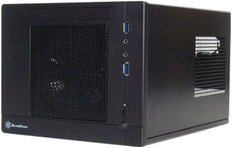 Black Mini-ITX Computer Case with 2x USB 3.0 Front Ports N908