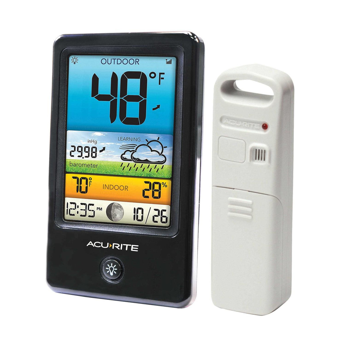 Wireless Color Forecaster with Temperature & Humidity R2773
