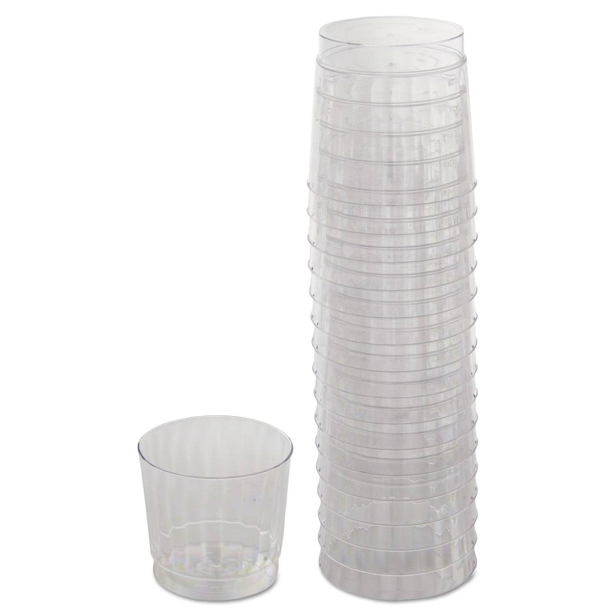 9 oz Clear Plastic Tumblers Q882484