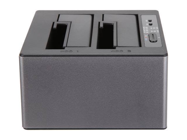 External Hard Drive Docking Station with USB 3.1 Type-C D420726
