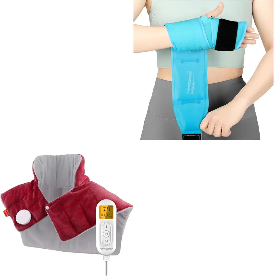 Heating Pad and Wrist Ice Pack Wrap G758669