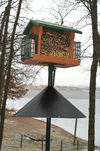 Black 18-Inch Squirrel Baffle L6888