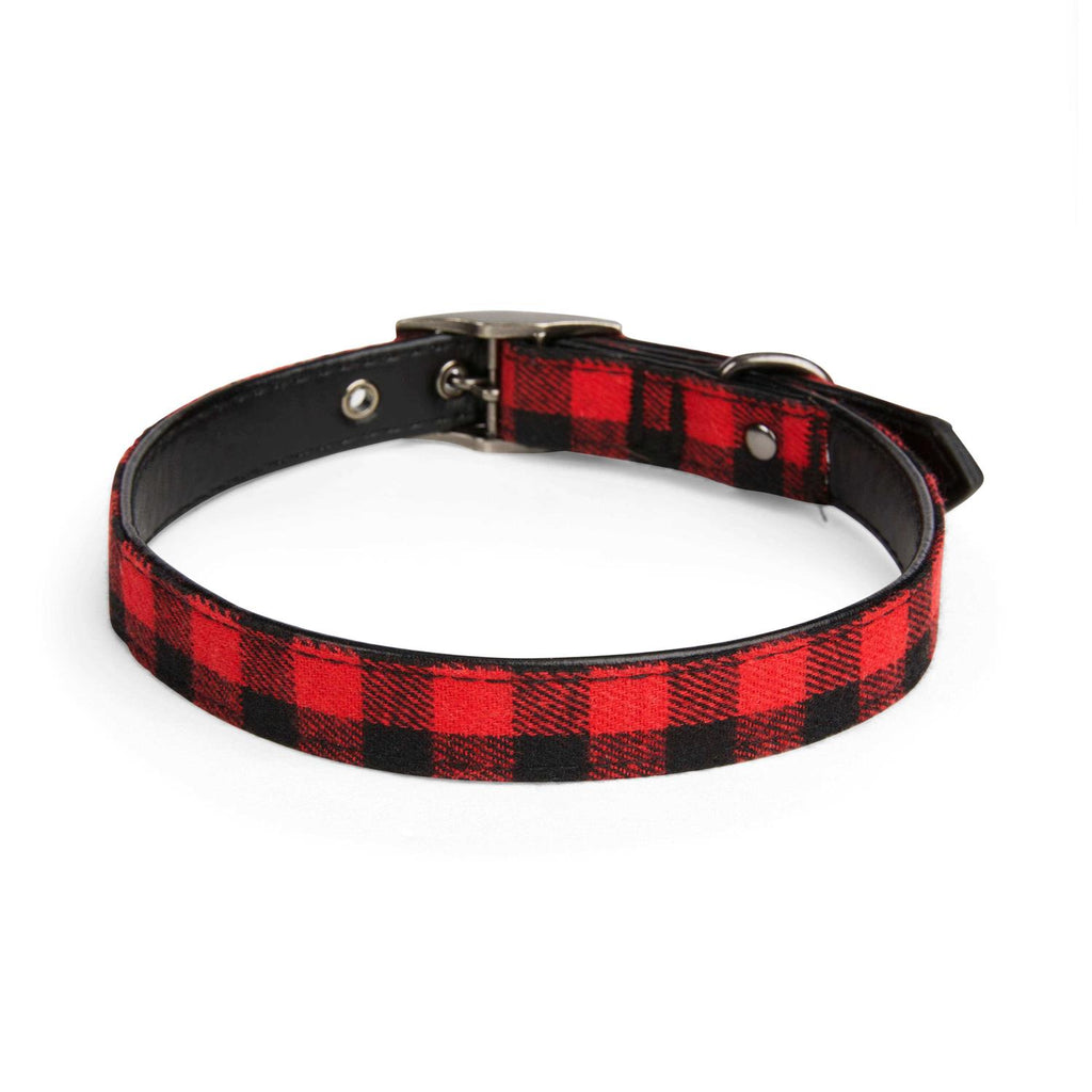 Buffalo Checkered Dog Collar I569