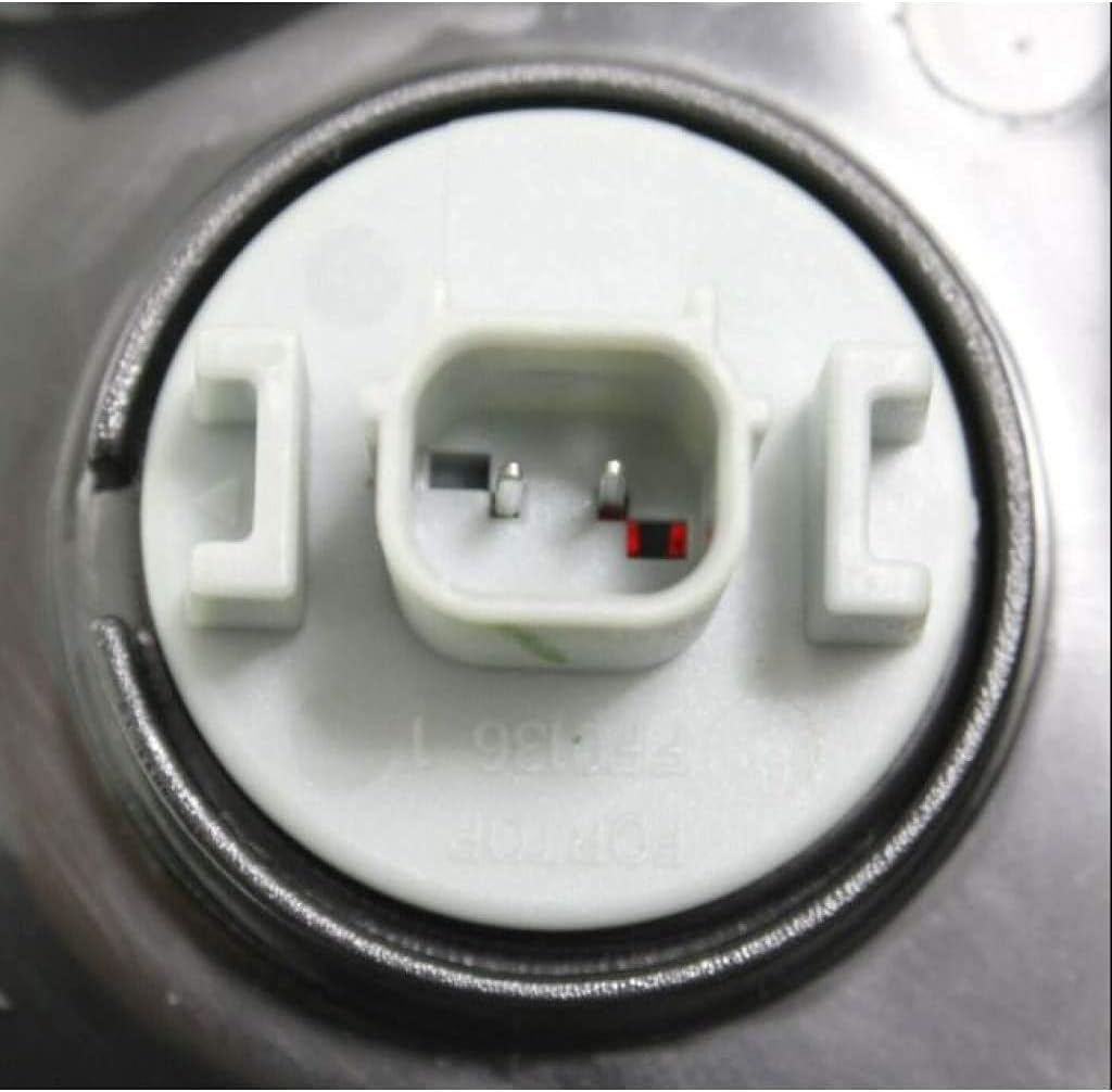Tail Light Assembly Driver Side with Bulb Y330