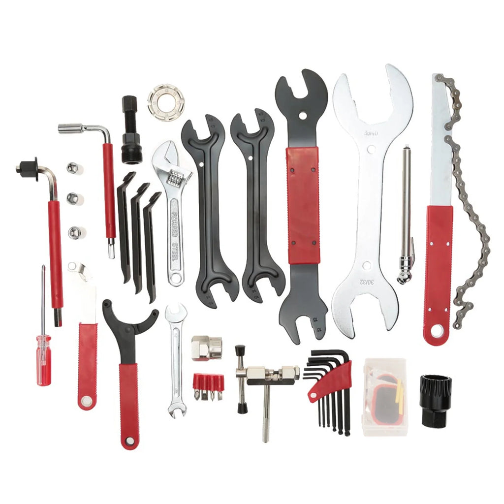 Portable Multifunctional Cycling Bike Tool Kit Set Carbon Steel Tools Y34975