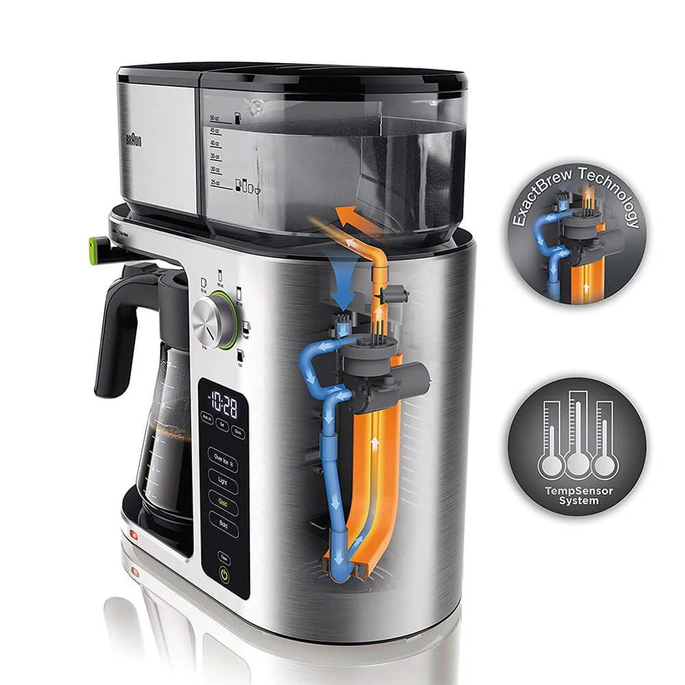 Stainless Steel 10 Cup Drip Coffee Maker R307