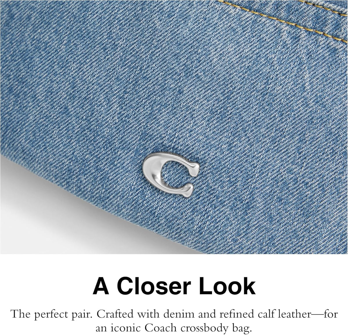 Indigo Denim Belt Bag Q48375
