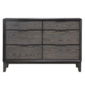 Gray Oak Wood Dresser B7053