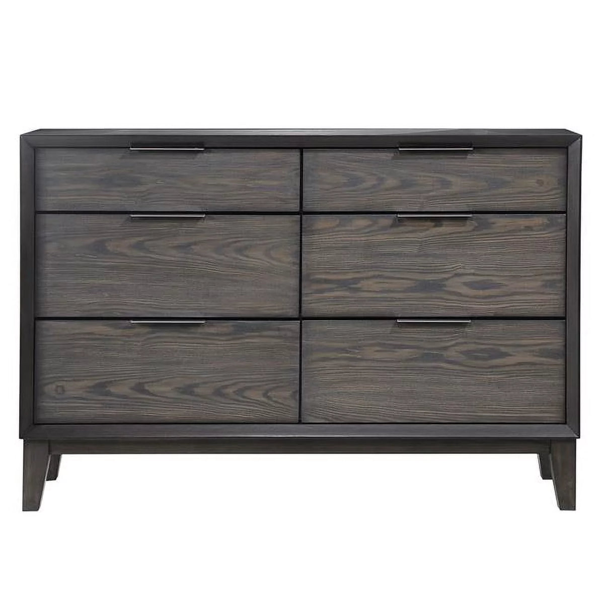 Gray Oak Wood Dresser B7053