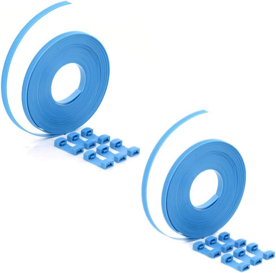 Nylon Cable Ties, 8 Meters Cable Roll With Connectors, 1 Pcs/Pack A53419