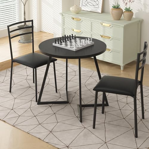 Small Round Dining Table Set for 2 P904