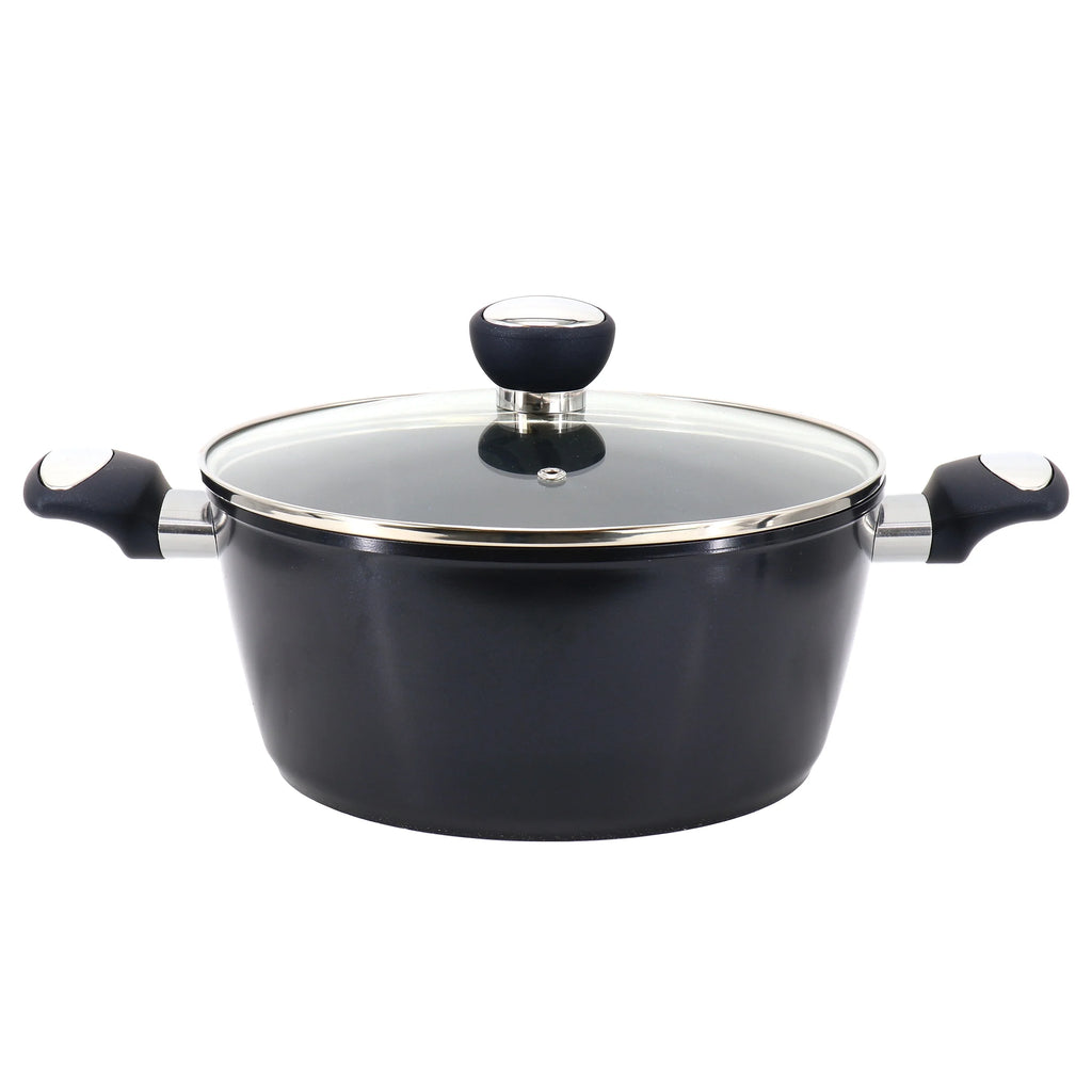 4.2 Quart Ceramic Nonstick Aluminum Dutch Oven with Lid Y964