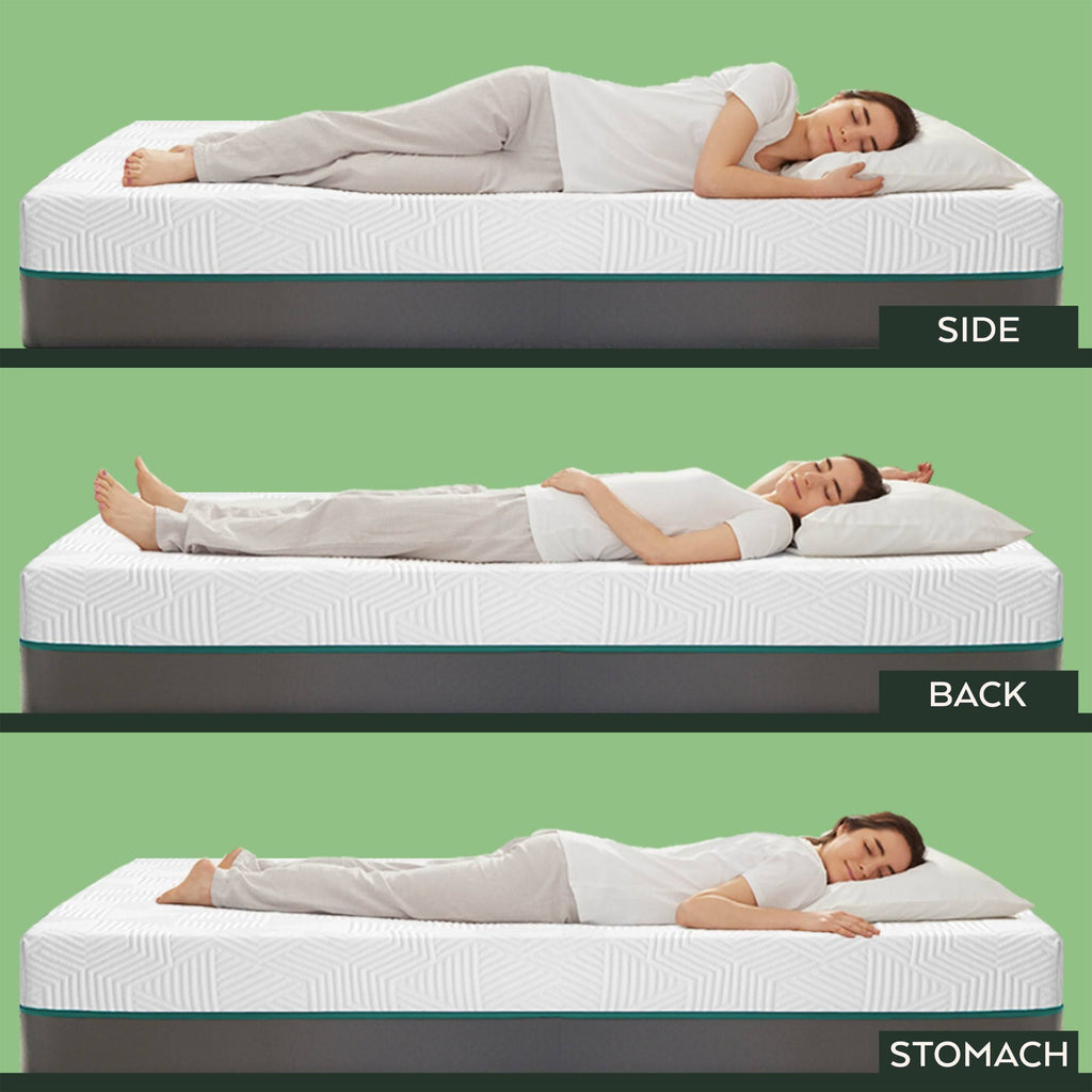 Queen Gel Memory Foam Innerspring Hybrid Mattress N3286