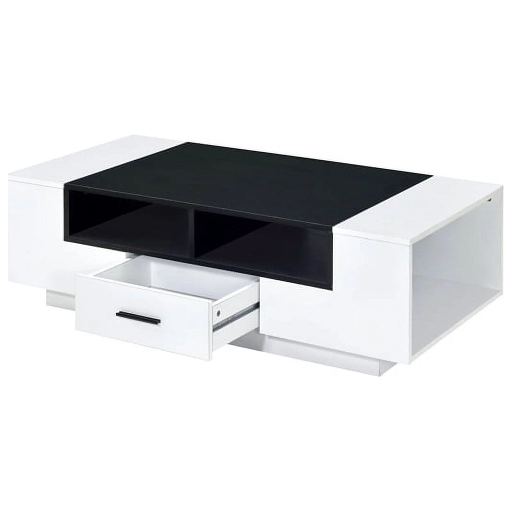 White and Black Coffee Table F647