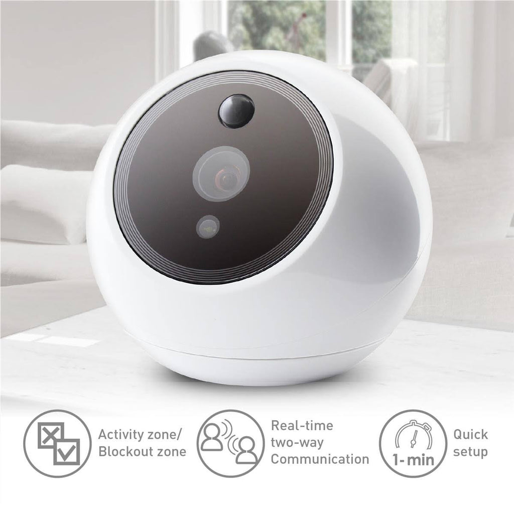 White Biometric Auto Tracking Security Camera W9560