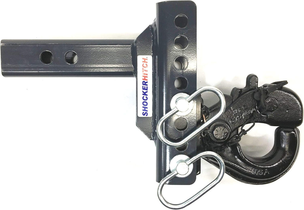 Pintle Hook Drop Ball Mount 12,000 lbs, Fits 3" Hitch K75702