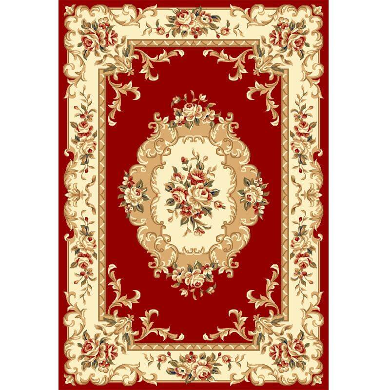 Floral Living Room Carpet Q86714