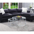 Round Nesting Coffee Table J199