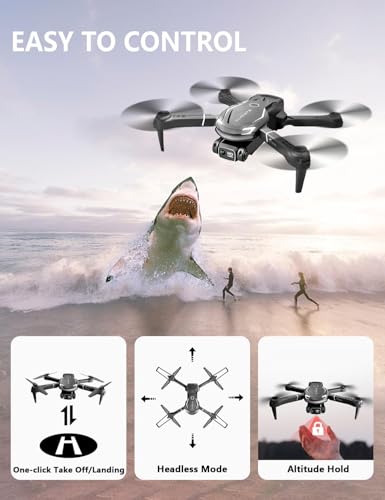 Mini Drone with Camera, 1080P FPV, 3 Batteries P543