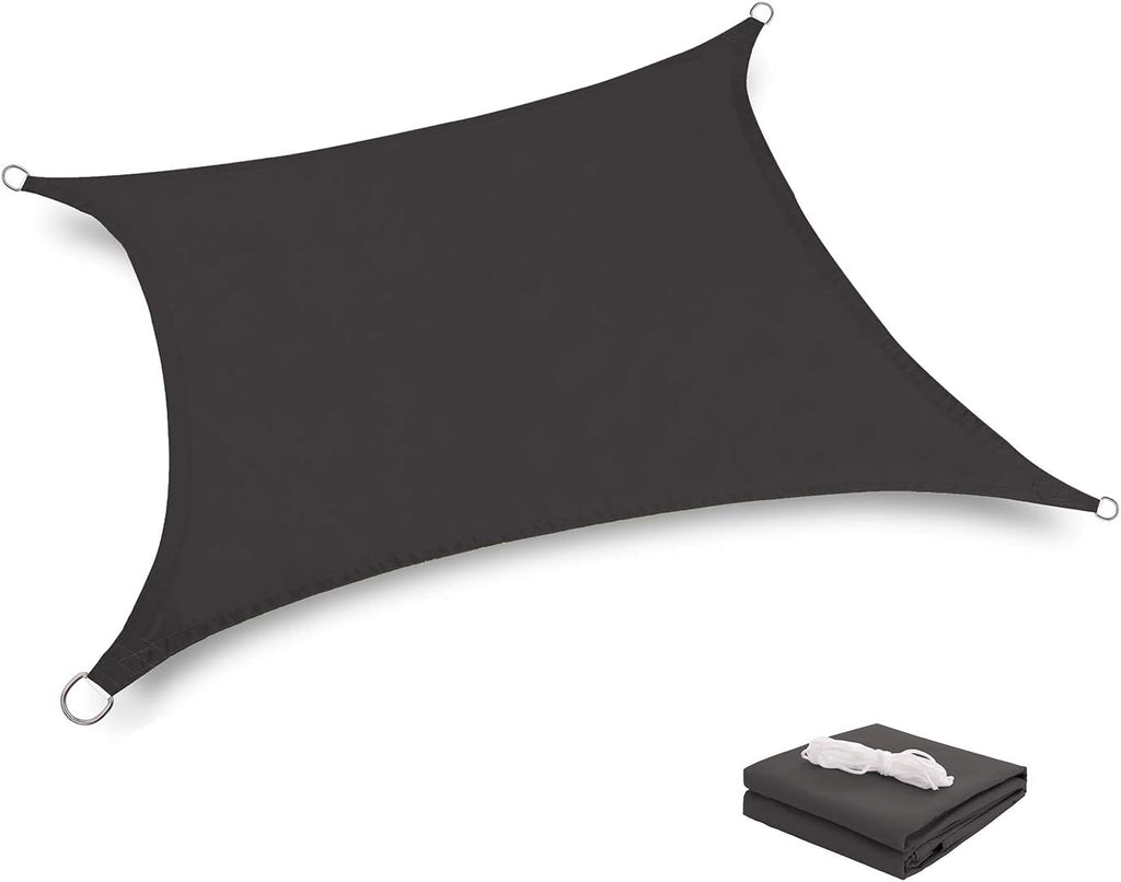 Blue Rectangle Sun Shade Sail 10' x 13' R912