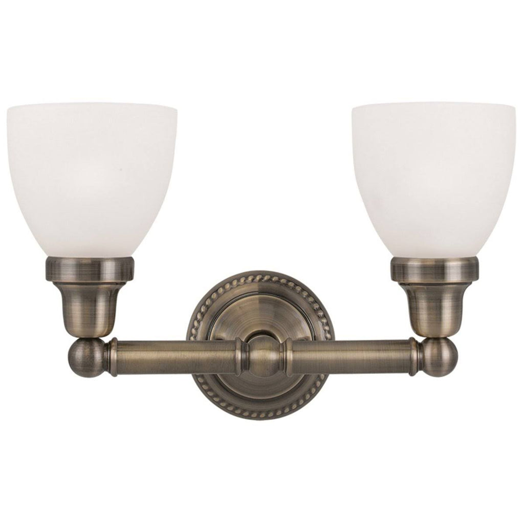 Chrome 2-Light Bath Light Y232092