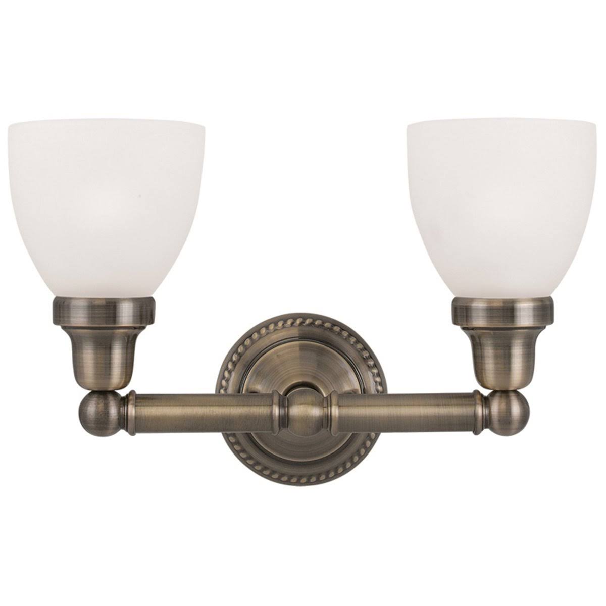 Chrome 2-Light Bath Light Y232092